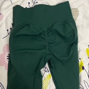 Forest green Aoxjox leggings